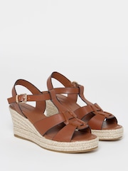 Simply Be Woven Front Espadrille Wedge Sandals - Imagen 3 de 4