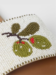 Simply Be Natural Wide Fit Beaded Fruit Sandals - Image 4 of 4