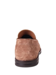 Off The Hook Natural Ronan Suede Apron Loafers - Image 5 of 6