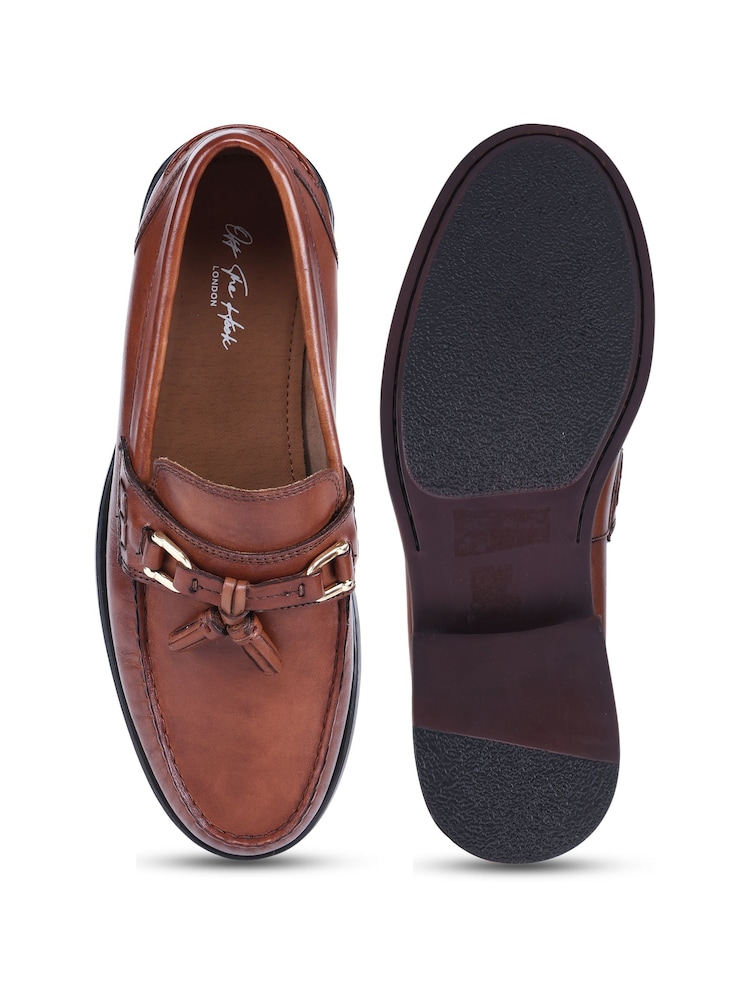 Off The Hook Hayden Leather Horsebit Tassel Loafers - Imagen 6 de 6