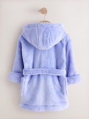 Blue Soft Touch Fleece Dressing Gown (9mths-16yrs) - Image 2 of 4