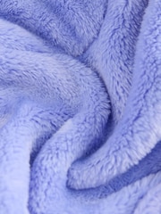 Blue Soft Touch Fleece Dressing Gown (9mths-16yrs) - Image 3 of 4