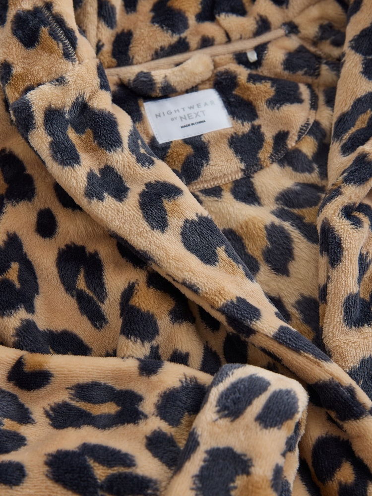 Animal Print - Ρόμπα φλις (9μηνών-16ετών) - Εικόνα 4 του 4 Animal Print - Ρόμπα φλις (9μηνών-16ετών) - Εικόνα 4 του 4