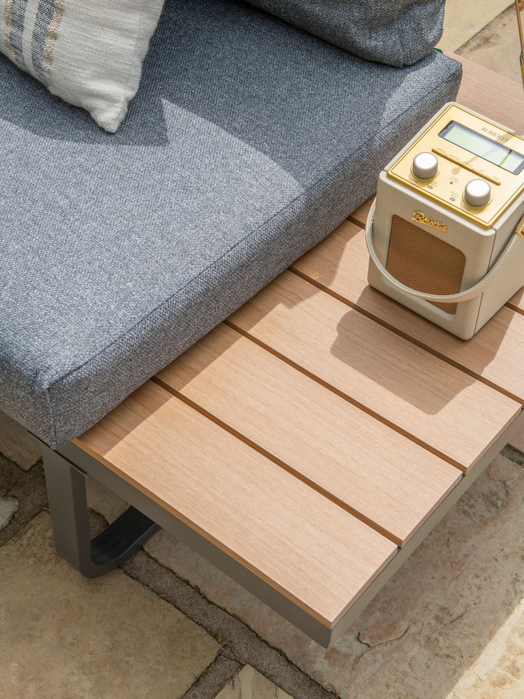 Norfolk Collection Anthracite Grey Billingford Large Garden Corner Set - Image 3 of 3