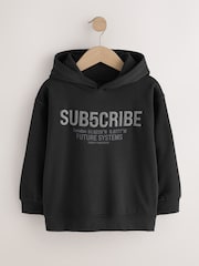 Suscribir negro - Sudadera con capucha con estampado gráfico para mayores (3-16años) - Imagen 1 de 4