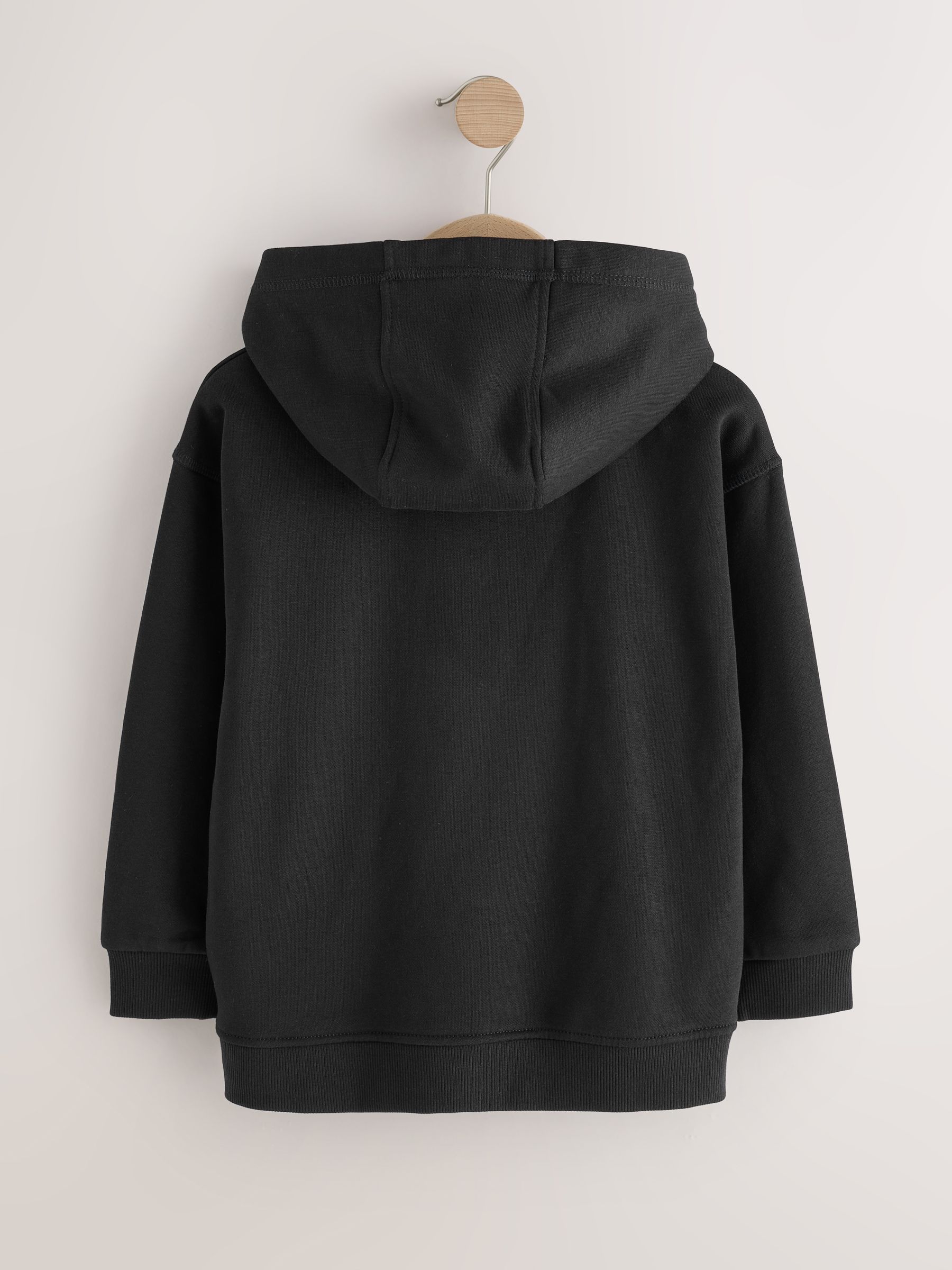 Buy Black Subscribe Regular Fit Older Graphic Print Hoodie (3
