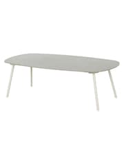Norfolk Collection Light Grey Jamaica Garden Lounge Set with Low Coffee Table - Image 3 of 6
