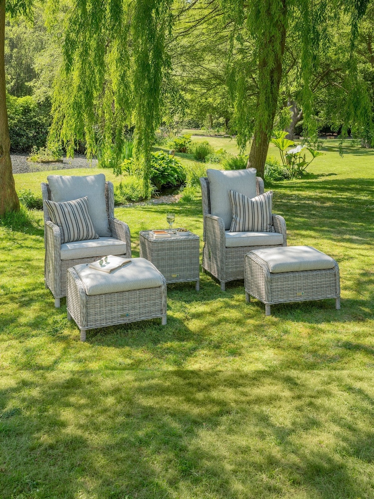 Norfolk Collection Beige Cream Vienna Deluxe Garden Coffee Set - Image 1 of 6 Norfolk Collection Beige Cream Vienna Deluxe Garden Coffee Set - Image 1 of 6