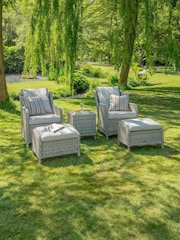 Norfolk Collection Beige Cream Vienna Deluxe Garden Coffee Set - Image 2 of 6