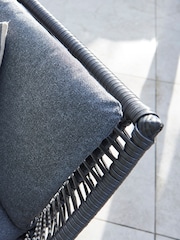 Norfolk Collection Stone Grey Keswick 4 Seat Garden Dining Set - Image 3 of 5