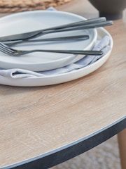 Norfolk Collection Stone Grey Keswick 4 Seat Garden Dining Set - Image 5 of 5