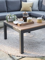 Norfolk Collection Anthracite Grey Easton Mini Garden Corner Set - Image 3 of 5