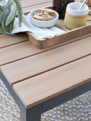 Norfolk Collection Anthracite Grey Easton Mini Garden Corner Set - Image 4 of 5