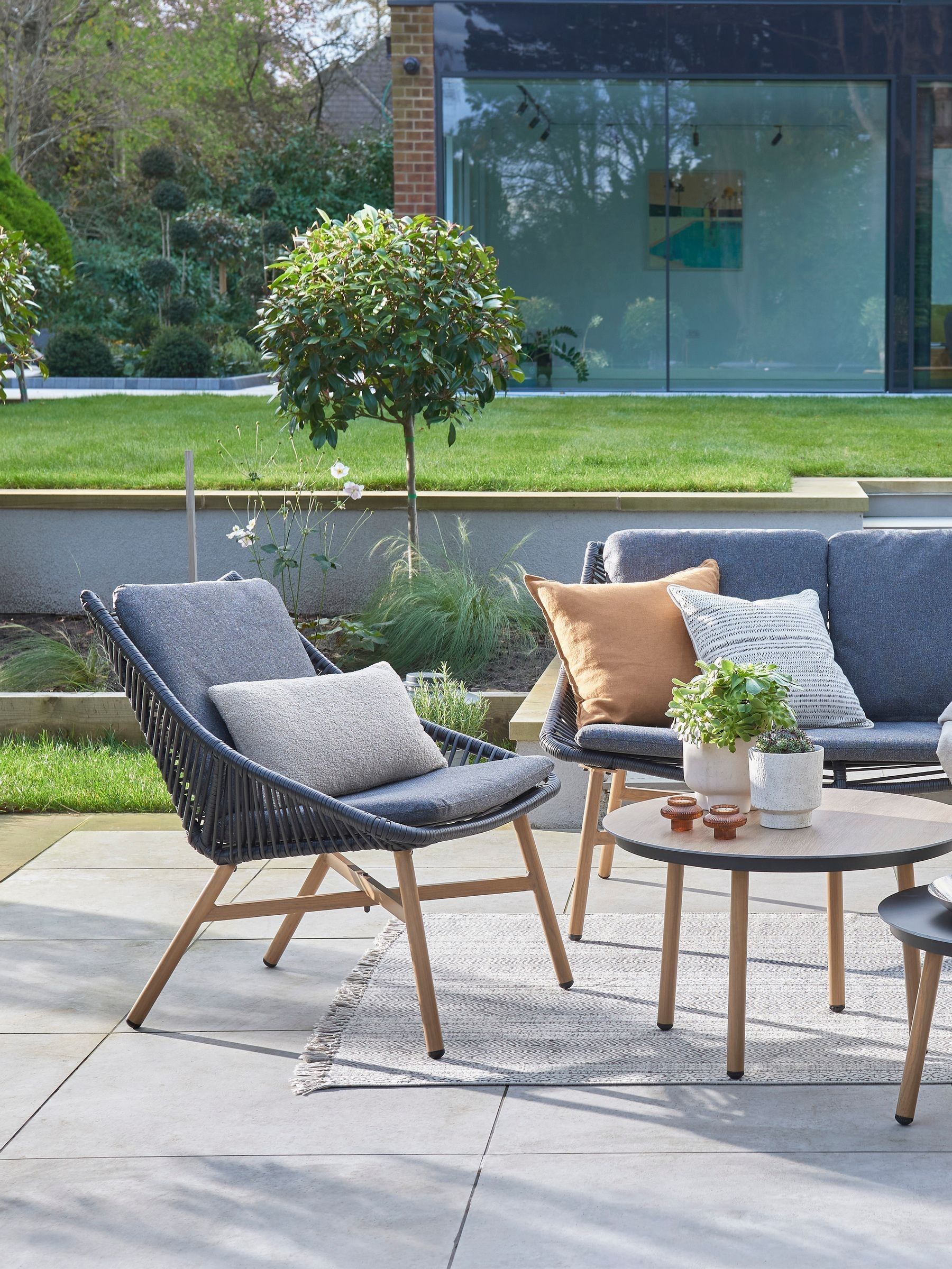 Norfolk Leisure Keswick Sofa Lounge Set With Cushions - Image 2