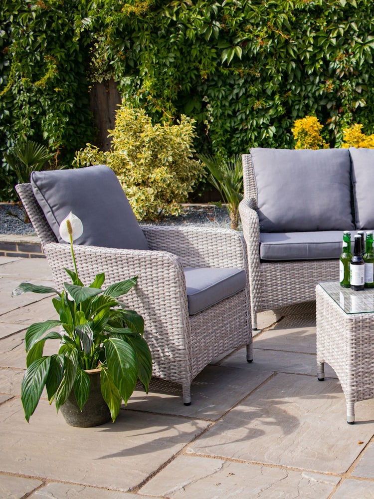 Norfolk Collection Dark Grey Weybourne Garden Sofa Set - Image 4 of 4 Norfolk Collection Dark Grey Weybourne Garden Sofa Set - Image 4 of 4