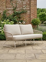 Norfolk Collection Beige Cream Tampa Garden Lounge Set - Image 4 of 5