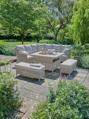 Norfolk Collection Beige Cream Vienna Large Garden Corner Set - Image 2 of 6