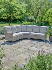 Norfolk Collection Beige Cream Vienna Large Garden Corner Set - Image 3 of 6