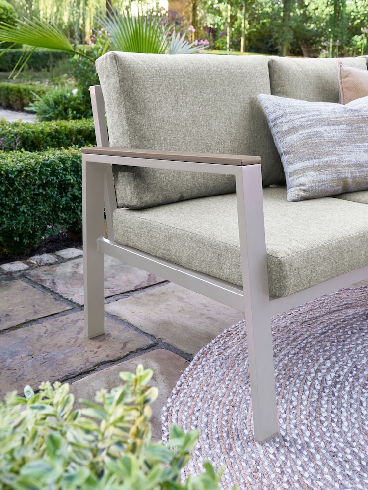 Norfolk Collection Beige Tan Brown Easton Mini Garden Corner Set - Image 4 of 4 Norfolk Collection Beige Tan Brown Easton Mini Garden Corner Set - Image 4 of 4