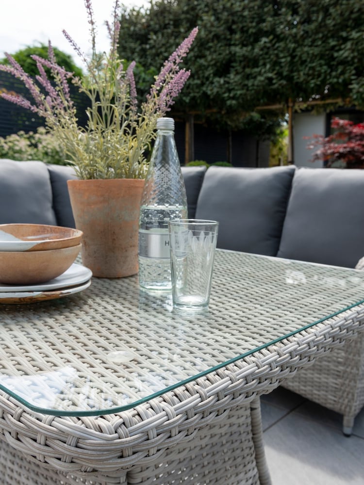 Norfolk Collection Dark Grey Weybourne Mini Garden Corner Set - Image 2 of 3 Norfolk Collection Dark Grey Weybourne Mini Garden Corner Set - Image 2 of 3