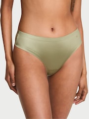 Victoria's Secret Fall Sage Green Thong Mid-Rise Knickers - Image 1 of 2