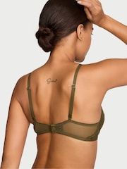 Victoria's Secret Green Chameleon Plunge Push Up Lace Bra - Image 2 of 2