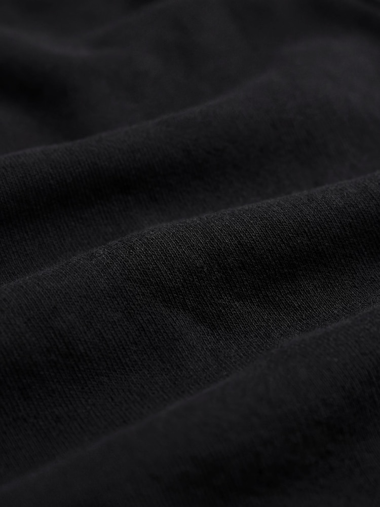 smALLSAINTS Black Oversized Script Pullover Hoodie - Image 4 of 4