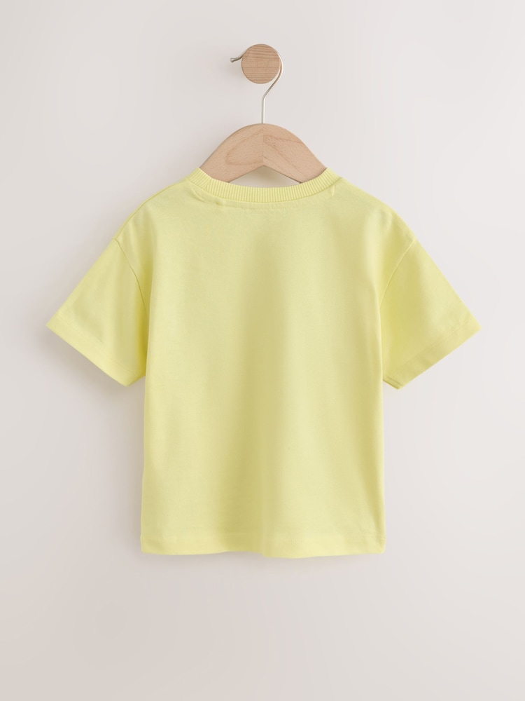 Yellow Ramen Interactive Short Sleeve 3D Padded T-Shirt (3mths-7yrs) - Image 2 of 4