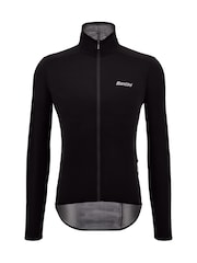 Santini Black Guard Nimbus Rainproof Packable Cycling Jacket - Image 4 of 4