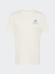 adidas Originals White Paris Graphic T-Shirt - Image 6 of 7