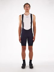 Santini Black Gravel Cycling Cargo Pocket Bib Shorts - Image 1 of 7
