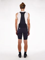 Santini Black Gravel Cycling Cargo Pocket Bib Shorts - Image 3 of 7