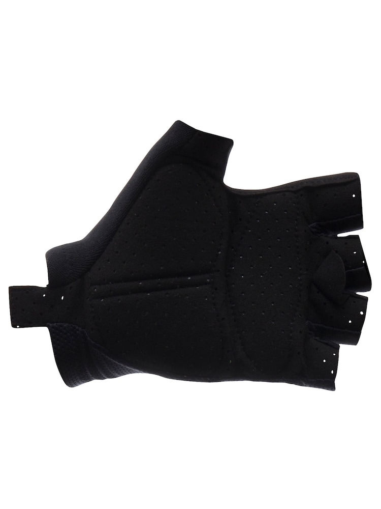 Santini Black Brisk Cycling Gloves - Image 2 of 3 Santini Black Brisk Cycling Gloves - Image 2 of 3