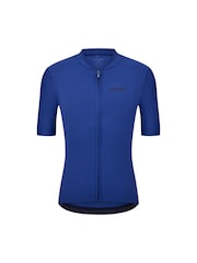 Santini Blue Sensation Cycling Short Sleeve Plain Jersey - Image 1 of 4