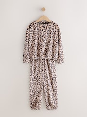 Animal Print Cosy Fleece Pyjamas (3-16yrs) - Image 1 of 4