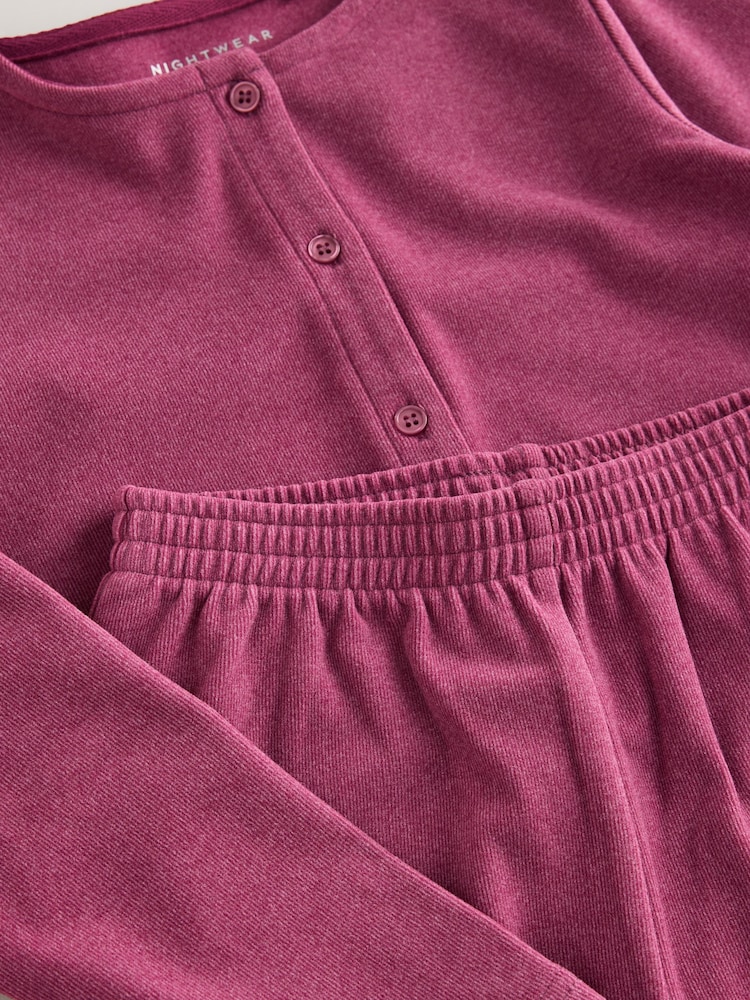 Berry Pink Cosy Fleece Cardigan Pyjamas (3-16yrs) - Image 8 of 8 Berry Pink Cosy Fleece Cardigan Pyjamas (3-16yrs) - Image 8 of 8