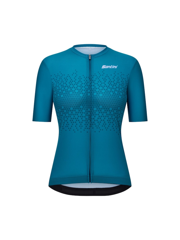 Santini Blue Moon Cycling Short Sleeve Print Jersey - Image 1 of 5 Santini Blue Moon Cycling Short Sleeve Print Jersey - Image 1 of 5