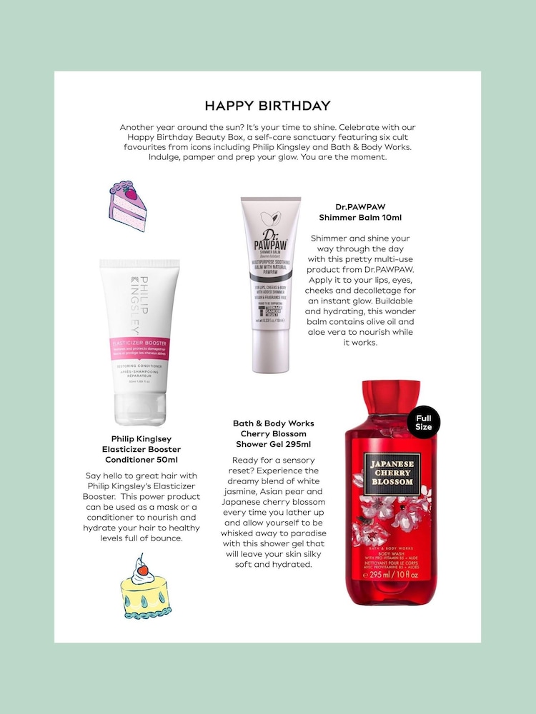 Happy Birthday Beauty Box (Worth Over £83) - Image 2 of 3