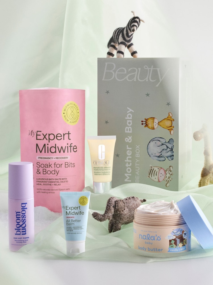 Mother & Baby Essentials Beauty Box (Worth £79) - Image 1 of 3 Mother & Baby Essentials Beauty Box (Worth £79) - Image 1 of 3