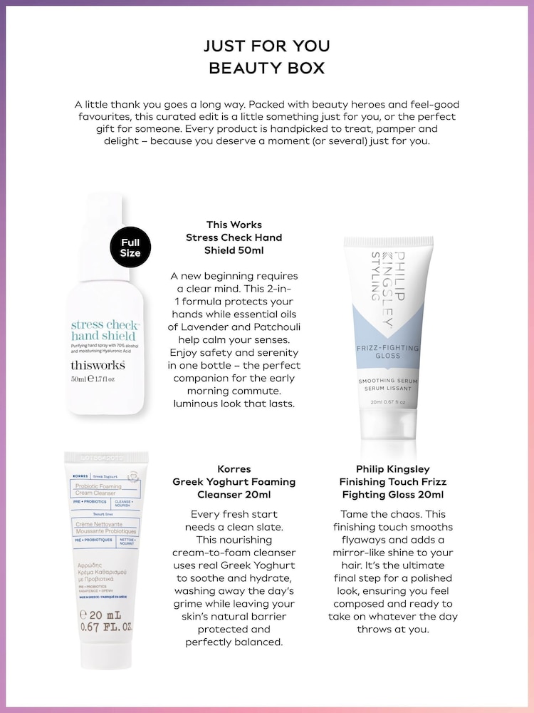 Just For You Beauty Box (Worth £61) - Image 2 of 3 Just For You Beauty Box (Worth £61) - Image 2 of 3