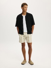 Cotton On Washed Black Box Fit Knit Shirt - Image 3 of 4