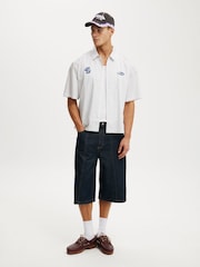Cotton On White Alex Short Sleeve Shirt - Image 3 of 5