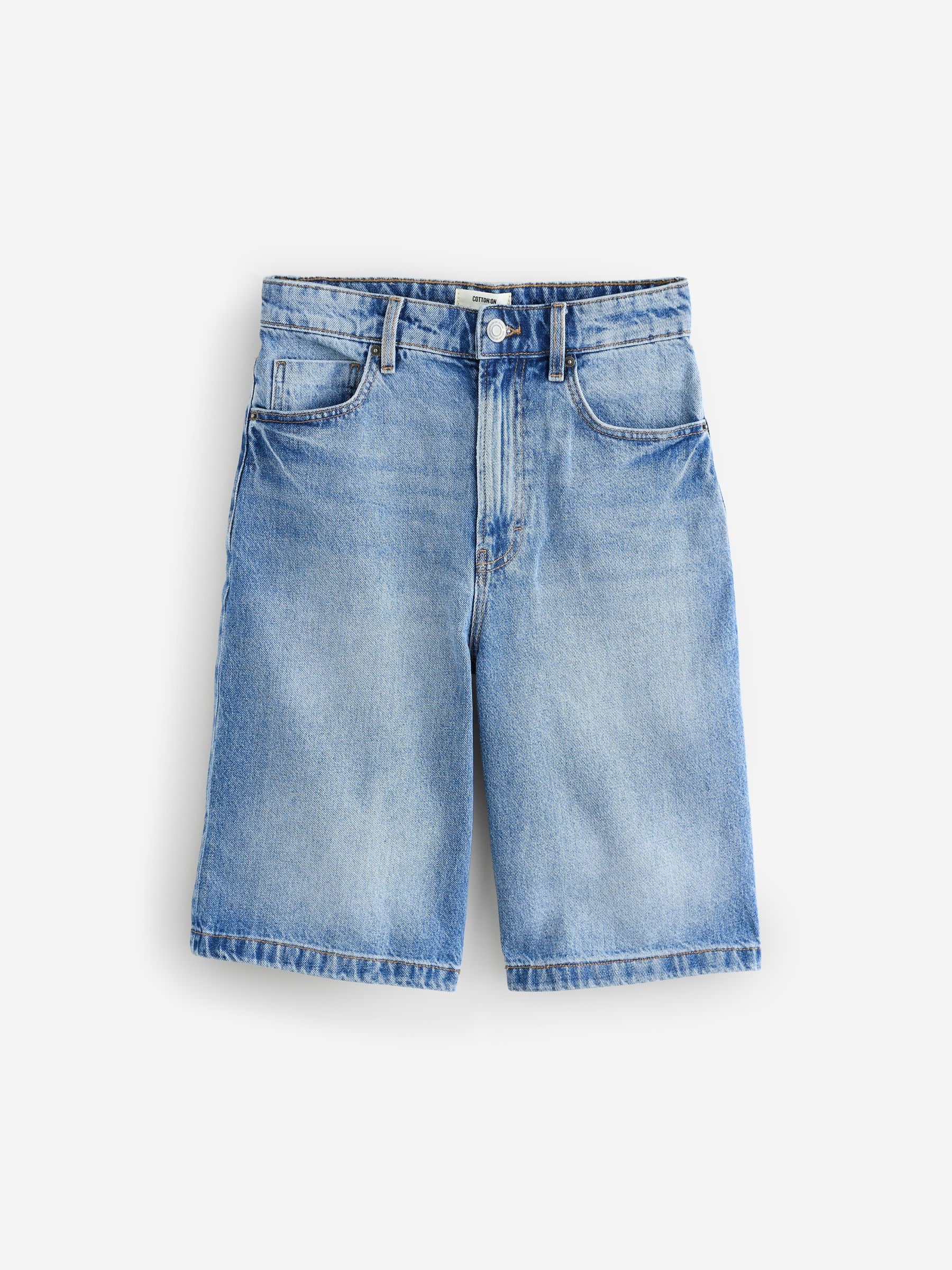 Buy Cotton On Delusion Blue Super Baggy Jort Shorts from Next USA