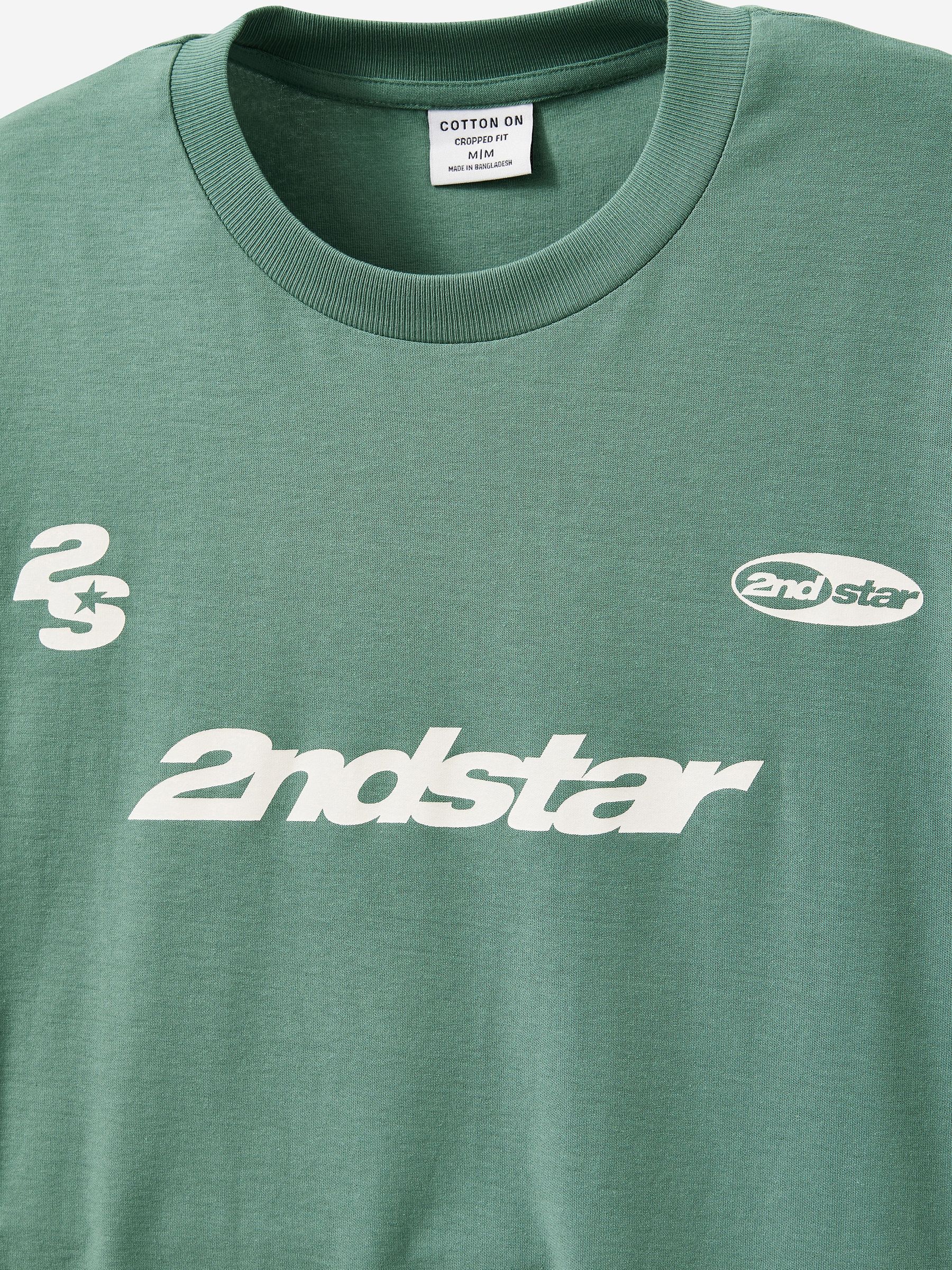 トップス ennoy S/S T-SHIRT XL WHITE x GREEN Buy Cotton On Green Cropped Fit Graphic T-Shirt from Next USA