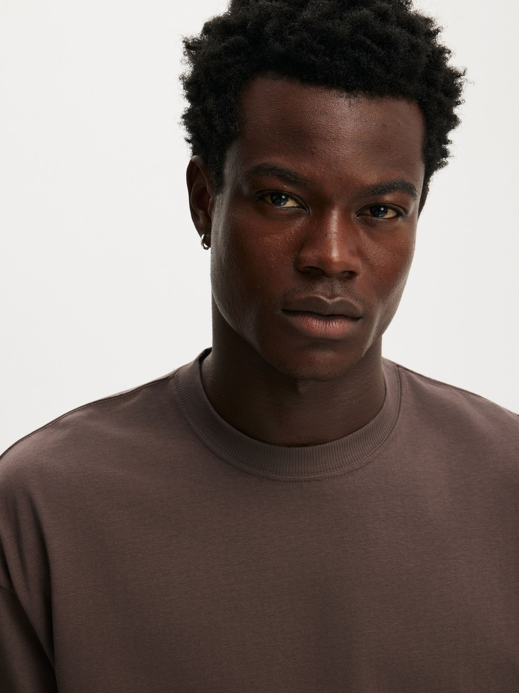 Buy Cotton On Washed Chocolate Cropped Fit T-Shirt from Next USA