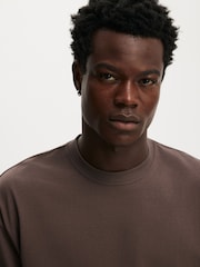 Cotton On Washed Chocolate Cropped Fit T-Shirt - Image 2 of 4