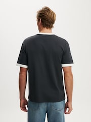 Cotton On Black Everyday Fit Graphic T-Shirt - Image 2 of 4