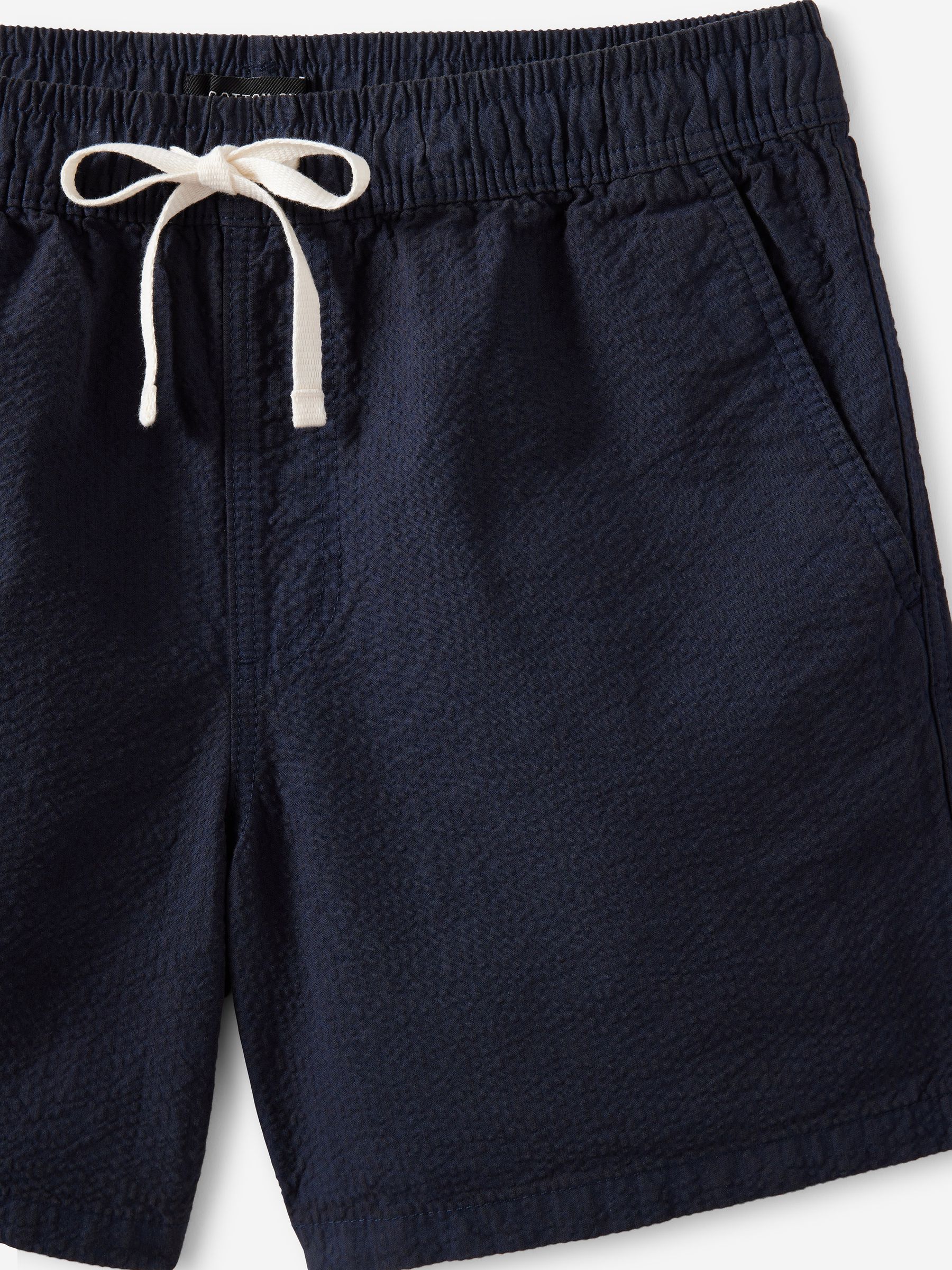 Buy Cotton On Navy Seersucker Easy Shorts from Next USA
