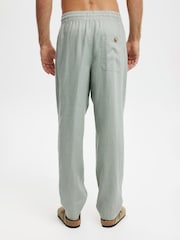 Cotton On Green Linen Trousers - Image 2 of 5