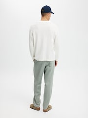 Cotton On Green Linen Trousers - Image 4 of 5